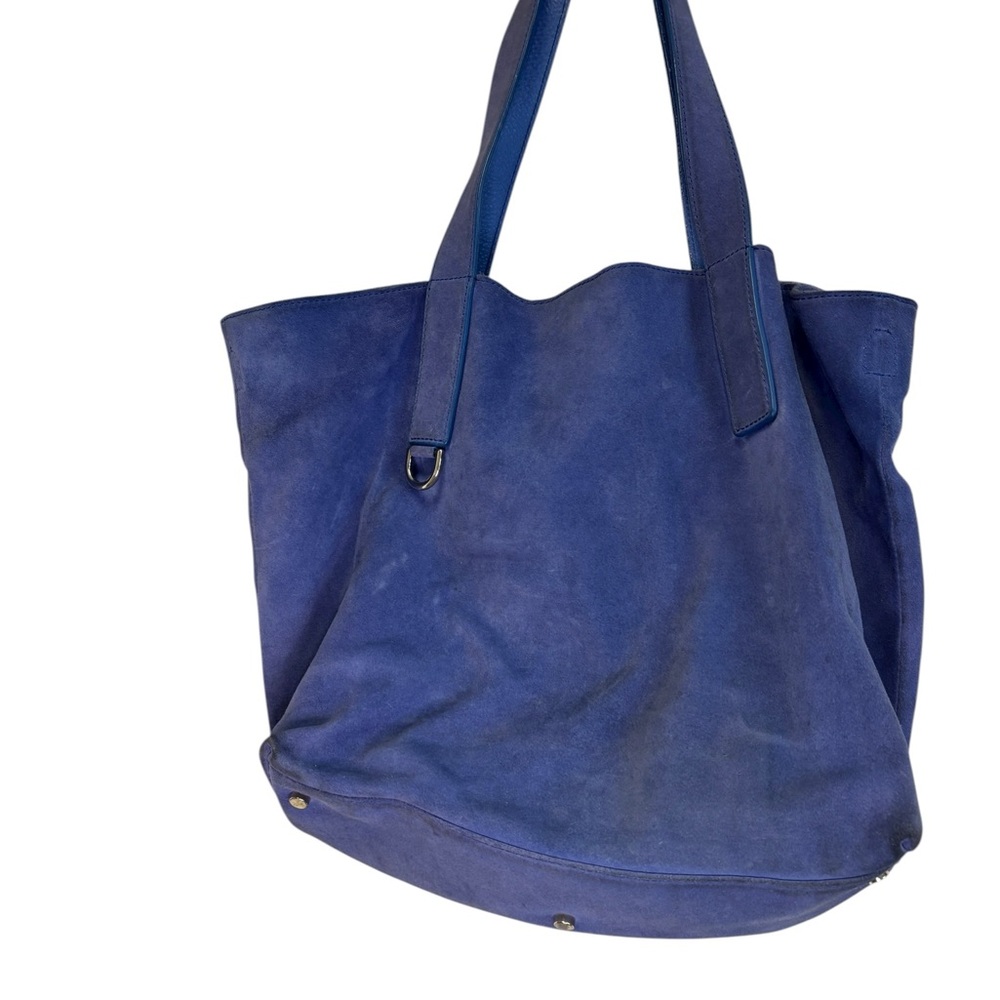 J.McLaughlin Elegant Purple Large Suede Tote Bag